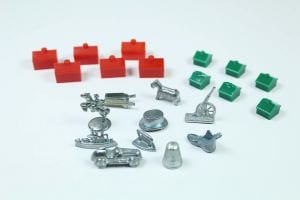 Monopoly game pieces